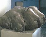 ライオン像の足：アケメネス朝