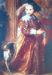 ヴァン・ダイク：オラニエ公ウィレム二世の少年期の肖像