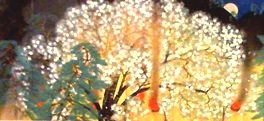 横山大観：夜桜