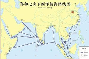 鄭和航海図：中国国家博物館ホームページより引用