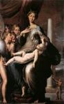 パルミジャニーノ：頸の長い聖母