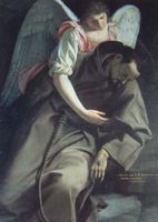 オラツィォ･ジェンテレスキ：聖フランチェスコと天使